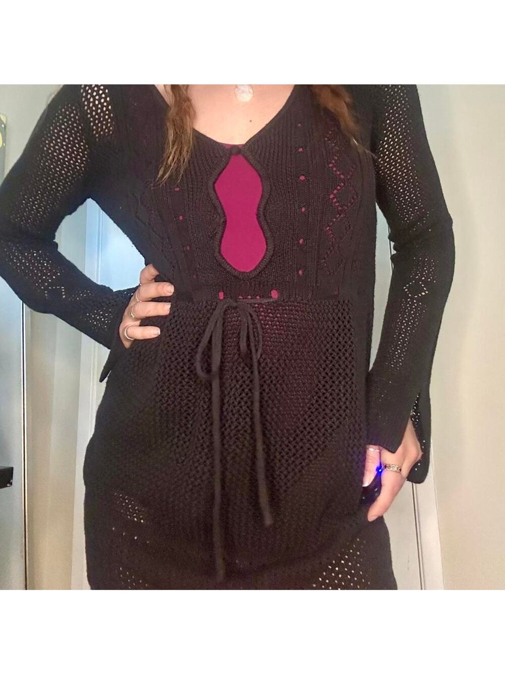 Lulus size large open knit
